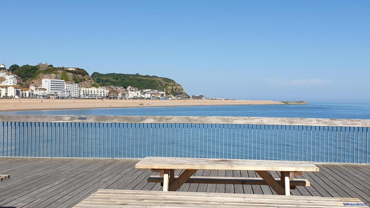 Beautiful Garden Apartment In Leafy St Leonards 5 Mins To Beach Esterno foto